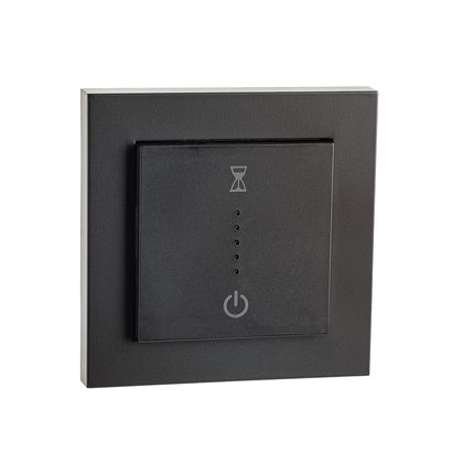 Timer 1-Pol inf 13A Svart (Rexel)