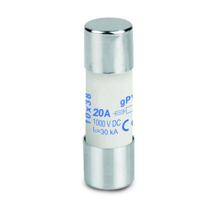 Smältsäkringsins 20A 10x38mm (Rexel)