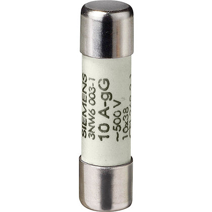 CYLINDERSÄKRING GG 10X38MM 2A 3NW6002-1 (Rexel)