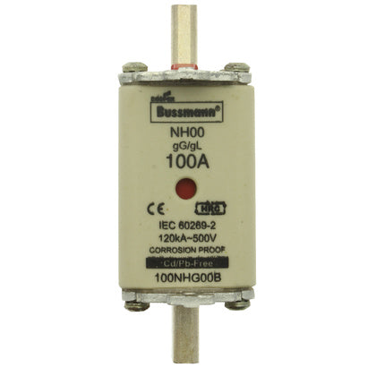 Knivsäkr NH 100A 500V GG 00 (Rexel)