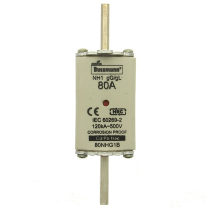 Knivsäkr NH 80A 500V GG 1 (Rexel)
