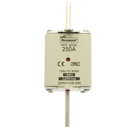 Knivsäkr NH 250A 500V GG 2 (Rexel)