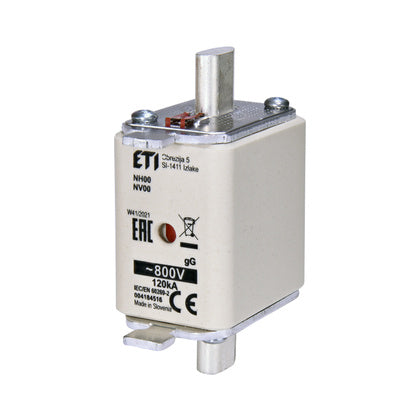 KNIVSÄKR NH00 gG 16A 800VAC (Rexel)
