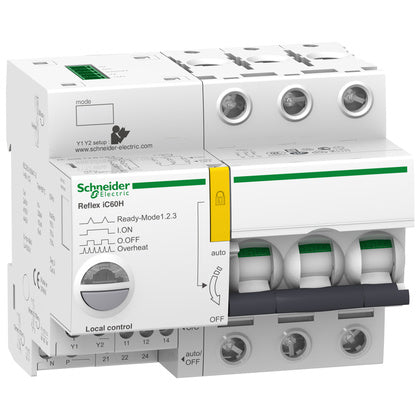 Dvärgbr/kont iC60H Ti 3P C25A (Rexel)
