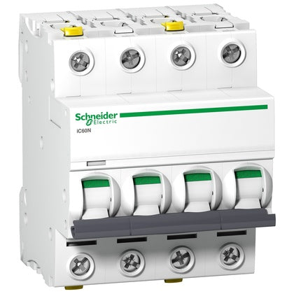 Dvärgbrytare iC60N 4P C16A (Rexel)