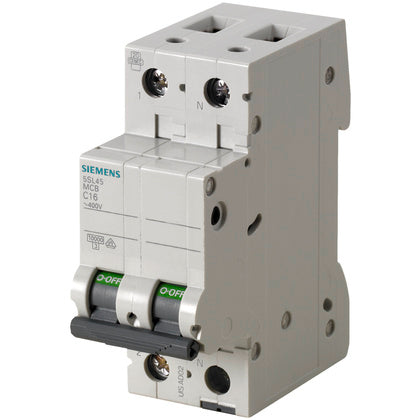 Minibrytare 10kA 1P+N D 1A (Rexel)