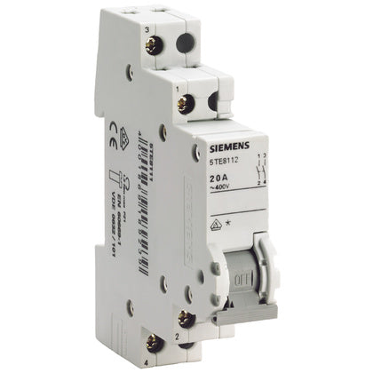 STRÖMSTÄLLARE 20A 2S 70MM 5TE8112 (Rexel)