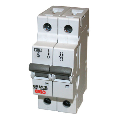 MCB 2-POLE, 16A, CHAR C, 6KA (Rexel)