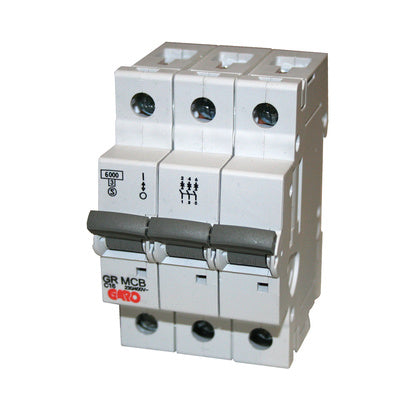 MINIBRYTARE C 3P 16A 6kA GR (Rexel)