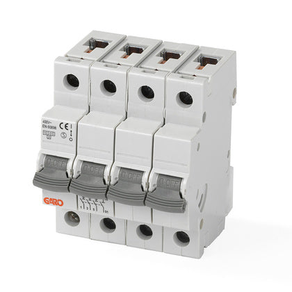 MINIBRYTARE D 4P 6A 10kA GS (Rexel)