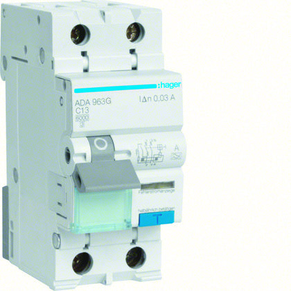 Personsk aut C-KAR 13A 30mA (Rexel)