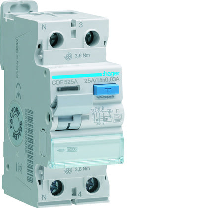 JFB 10kA 1P+N 25A 30mA F (Rexel)