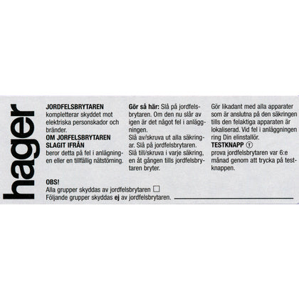 JFB-instruktion häftbar (Rexel)