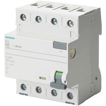 Jordfelsbryt A 4-pol 40A 100mA (Rexel)