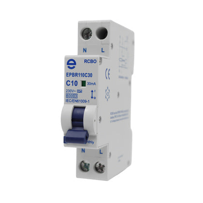 PSB/RCBO 2P C10A 30mA (Rexel)