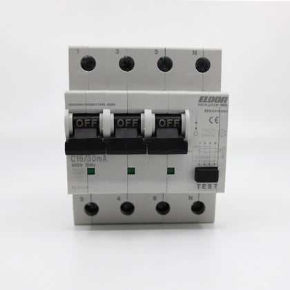 PERSK.BR 4P 16A C 30MA 10KA (Rexel)