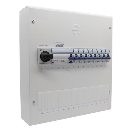 Central 2x14 mod Förmonterad (Rexel)
