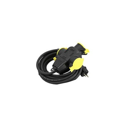 GRENUTTAG J 3-V SVART 10M (Rexel)