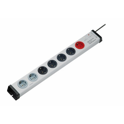 Uttagslist 5+2-vägs Mast/Slav (Rexel)