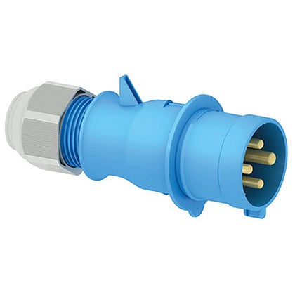 21016-TLS K-DON CPE 332-9 3P 32A/220V BLÅ (Rexel)