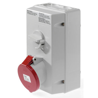 UB 363-6S BLOCKERADE UTTAG 63A (Rexel)