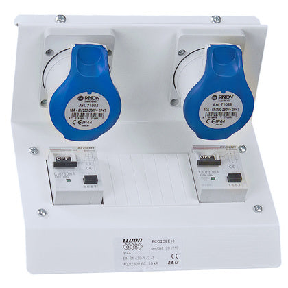 Camp insats 2XCEE 2XRCBO 16A (Rexel)