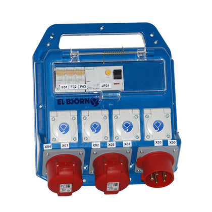Uttagscentral 16A Mini (Rexel)