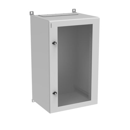 Väggskåp IP55 21HE 500dj glas (Rexel)