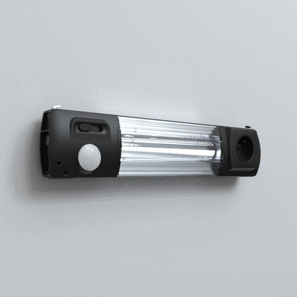 Bel. 1200lm Rörelse + sockel E (Rexel)