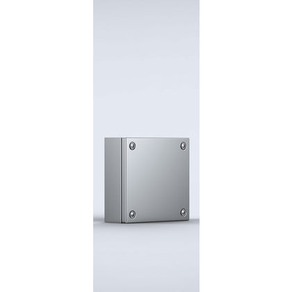 Koppl.låda rostfr.150x150x80 (Rexel)