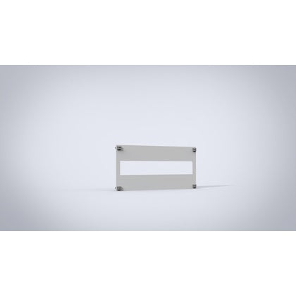 TÄCKPLÅT DELAD DIN-SLITS UICP5401 (Rexel)