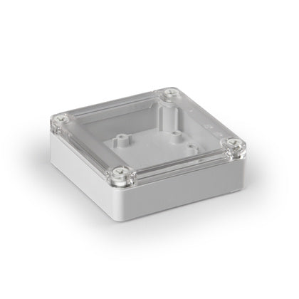 KAPSL ABS TRANSP L 125X125X35 (Rexel)