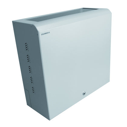 VÄGGSKÅP SLIM 19" GRÅ (Rexel)