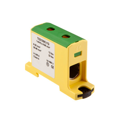 Plint Gu/Gr 6-95mm² Al/Cu (Rexel)