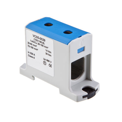 Plint Blå 25-150mm² Al/Cu (Rexel)