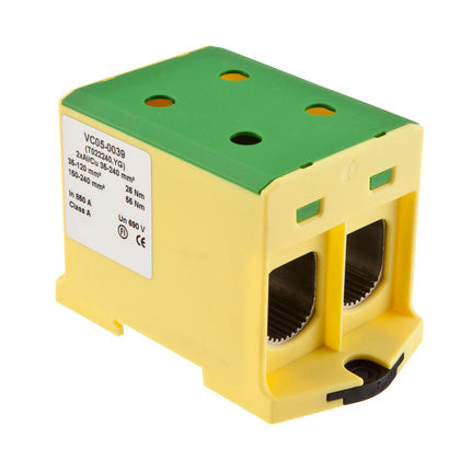 Plint Gu/Gr 2x35-240mm² Al/Cu (Rexel)