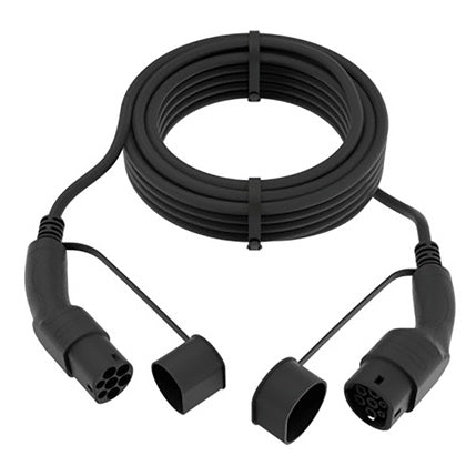 Laddkabel T2 32A 3F 7M - Svart med väska (Rexel)