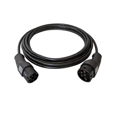 Laddkabel 22kW Typ2 25m (Rexel)