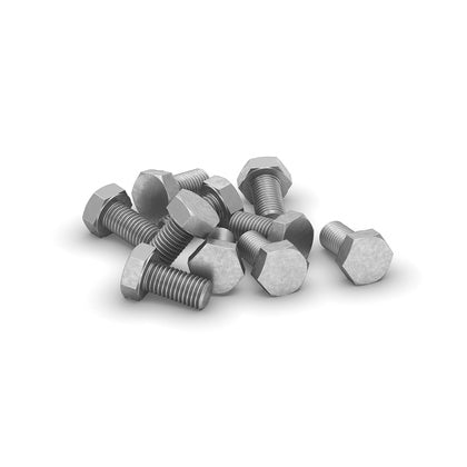 Bultsats 10st M10x20mm vfz (Rexel)