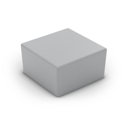 Plastlock utvändig 50x50 grå (Rexel)