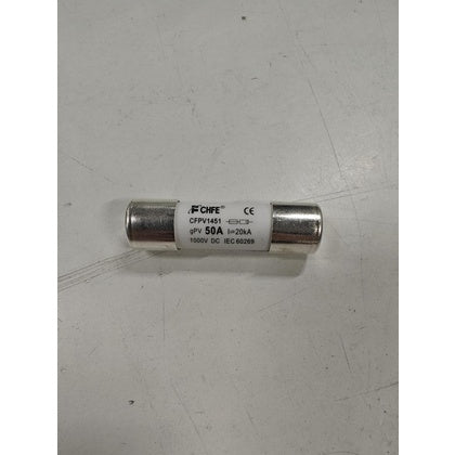 Säkringar 50A 1000 VDC 10st (Rexel)