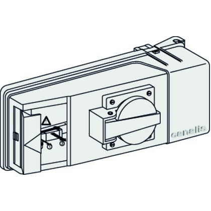 STICKPROPP 16A VÄGGUTTAG (Rexel)