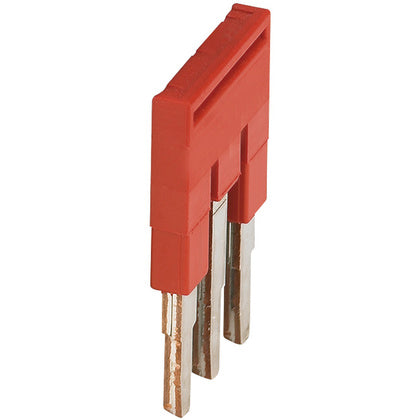 Överkoppl 3pol  2,5mm²  röd (Rexel)
