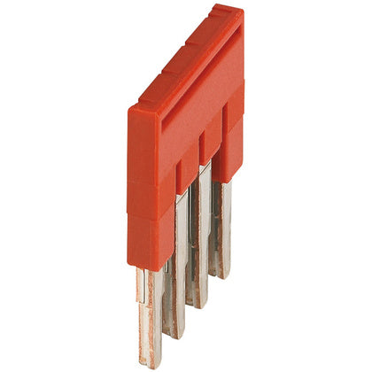 Överkoppl 4pol  2,5mm²  röd (Rexel)