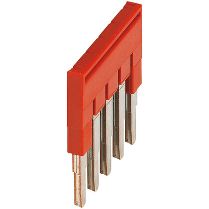 Överkoppl 5pol  2,5mm²  röd (Rexel)