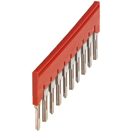 Överkoppl 10pol  6mm²  röd (Rexel)