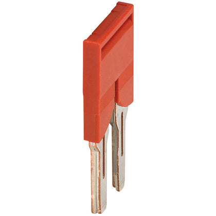 Överkoppl 2pol  6mm²  röd (Rexel)