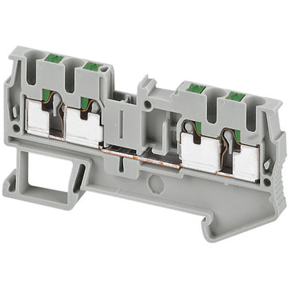 Push-in plint 4 pol 2,5mm² grå (Rexel)