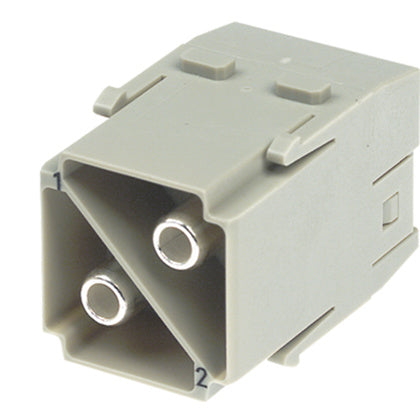 Stiftinsats axial 2-pol 100 A (Rexel)