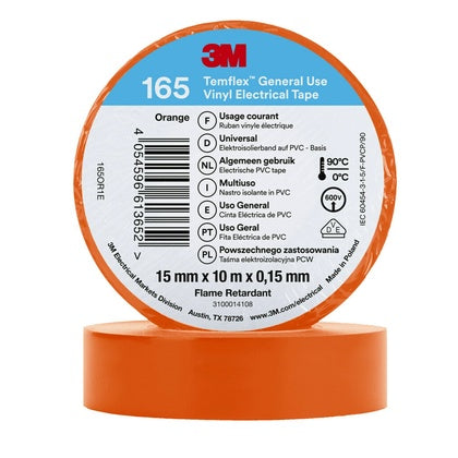 Märktejp T165 15x10 Orange (Rexel)